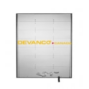 T-Style UDI Replacement Door White Stainless Steel Pkg 029-98090
