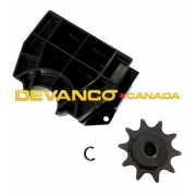 LiftMaster Chain Spreader and Sprocket