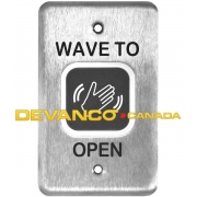 BEA  Magic Switch Touchless Stainless Steel Single Gang