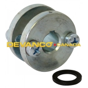 Doorlec Coupling 1-3/4" x 5/8" bore 4 Pin coupler
