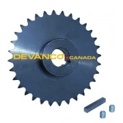 Sprocket 32 Teeth 1" Bore 1/4" Keyway
