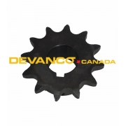Sprocket 12 Teeth 1" Bore 1/4" Keyway
