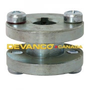 Doorlec Coupling 1-3/4" x 5/8" bore 4 Pin coupler