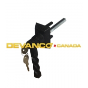 Decorative Locking L-Handle with 2 Keys