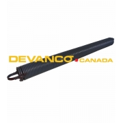 Extension Spring 7' Door - 260 lbs  Brown w/ clip