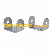 Bottom Bracket with Removable Roller Carrier Commercial 3" 1-Hole BB-6 Pair   *** To extent of inventory