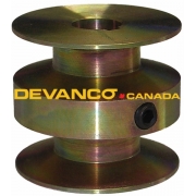 Doorlec V-belt Pulley Double 2" x 5/8" bore