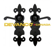 Decorative Pull Handle Fleur-De-Lys Sold per Pair