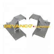 Commercial 3" LHR Bottom Brackets Sold as a Pair (L & R)