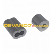 Stop & Sleeve 1/4" 100 pair