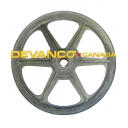 Lynx  Drive Pulley 5/8" x 8" 4L MR TC3 Open/Spoke Style for Trolley Ops