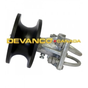 Gate Roller 3-1/2" x 2-3/8" Polymer Sold Individually