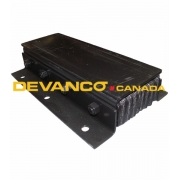 Steel-Faced Laminated Bumper Black 4" Projection Vertical Installation 20" x 11" Sold Individually