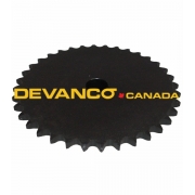 Sprocket 50B36 1-1/4" shaft 1/4" KW 2SS 5/16"