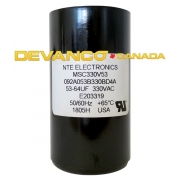 Motor Start Capacitor 330V 53-64MF