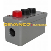 Exterior 3-Btn O/C/S Control Station Nema 4 Metal Enclosure