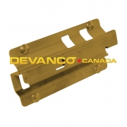 Janus  Mini Storage Latch  Yellow Zinc