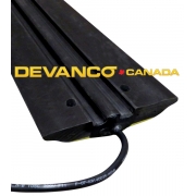 Electrical Vehicle Treadle Switch 24VAC 5ft Long Black/Yellow