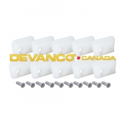 TNR Doors  CurtainLok Ass'y Kit UHMW-PE  5/pr per Kit (10pcs)  ** Price by Quote Only
