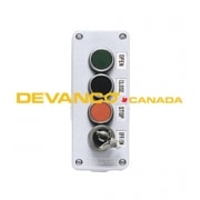 Doorlec Weatherproof Pushbutton O/C/S Key Lock with On/Off Switch