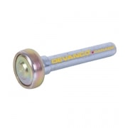 Truck Door 1" Steel Roller 2.5" Shaft Length for Todco Roll-Up Doors