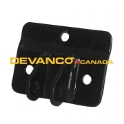 Truck Door Heavy-Duty Cable Anchor Bracket Black for Whiting Roll-Up Doors