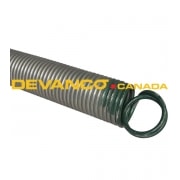 Extension Spring 7' Door - 220 lbs  Green w/ clip