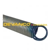 Extension Spring 7' Door - 240 lbs  Blue w/ clip