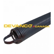 Extension Spring 7' Door - 260 lbs  Brown w/ clip