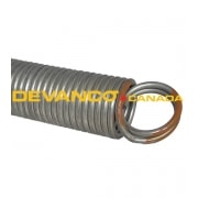Extension Spring 7' Door - 270 lbs  Orange **  check for availability