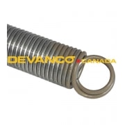 Extension Spring 7' Door - 300 lbs Tan w/ clip