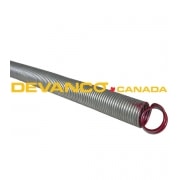 Extension Spring 7' Door - 50 lbs Red