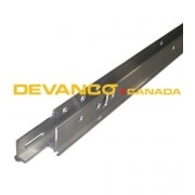 Truck Door U-Channel Seal Retainer 96" Long for Whiting DryFreight Doors  *** DISCONTINUED