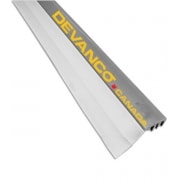 Truck Door Dual Durometer Side Seal 5/16" Track Spacing 114" Long for Whiting Dryfreight Doors
