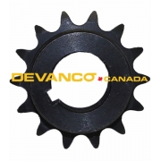 Sprocket 14 Teeth 1" Bore 1/4" Keyway