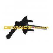 Decorative Locking L-Handle with 2 Keys