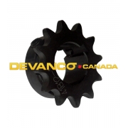 Doorlec  Sprocket 41B12 Plain Bore 1"
