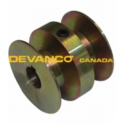 Doorlec V-belt Pulley Double 2" x 5/8" bore