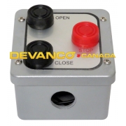 Control Station Exterior Surface Mount O/C/S N4 Metal Enclosure