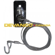 Keyed Disconnect Device 6ft Cable Keyed Alike (Special Order)