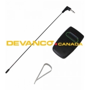 Heddolf 1-btn Long Range Transmitter 433 MHz with antenna