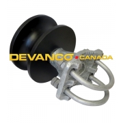 Gate Roller 4-1/2" x 2-3/8" Polymer Sold Individually