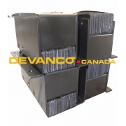 Laminated Bumper Black 10" Projection Vertical Installation 20" x 11" Sold Individually