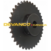 Sprocket 50B36 1-1/4" shaft 1/4" KW 2SS 5/16"