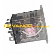 Micanan Relay 120VAC coil DPDT (Flange Mount)
