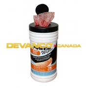 Devanco Power Wipes Heavy Duty Dual Sided Cleaning Towels 110/Bucket