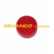 Rubber Button Cover Red for 3BLM PBS