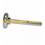 Roller 3" Steel 3/4" Shaft 5.8" stem Heavy-Duty 6203 Bearing
