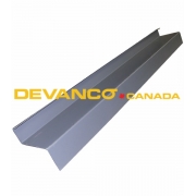 Track Guard Z type 60" high to Protect 3" Track Sold as a Pair