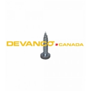 Screw  Colored for Vinyl Weatherstrip #8 x 3/4"  1000/Box Charcoal